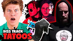 Tegner TATOVERINGER til YouTubere! (Johnni Gade VS Kender Du Det & ZagiMC) | Lakserytteren