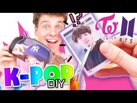ØDELÆGGER K-POP MERCHANDISE - og forbedrer det! KPOP DIY: BTS, TWICE; EXO  | Lakserytteren