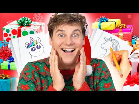 TEGNER JULEGAVER til mine følgere - Jul med Lakse - 7. December | Lakserytteren