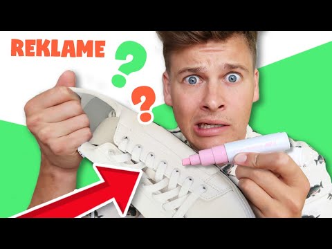 TEGNER PÅ SNEAKERS - Back To School DIY | Lakserytteren