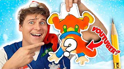 TEGNER YOUTUBERE som kravlenisser - Jul med Lakse - 4. december | Lakserytteren