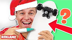 TEGNER PÅ SKATEBOARD - Julegave DIY | Lakserytteren