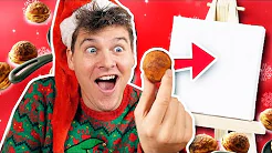 Kunstværk af 100 ÆBLESKIVER - Jul med Lakse - 19. December | Lakserytteren