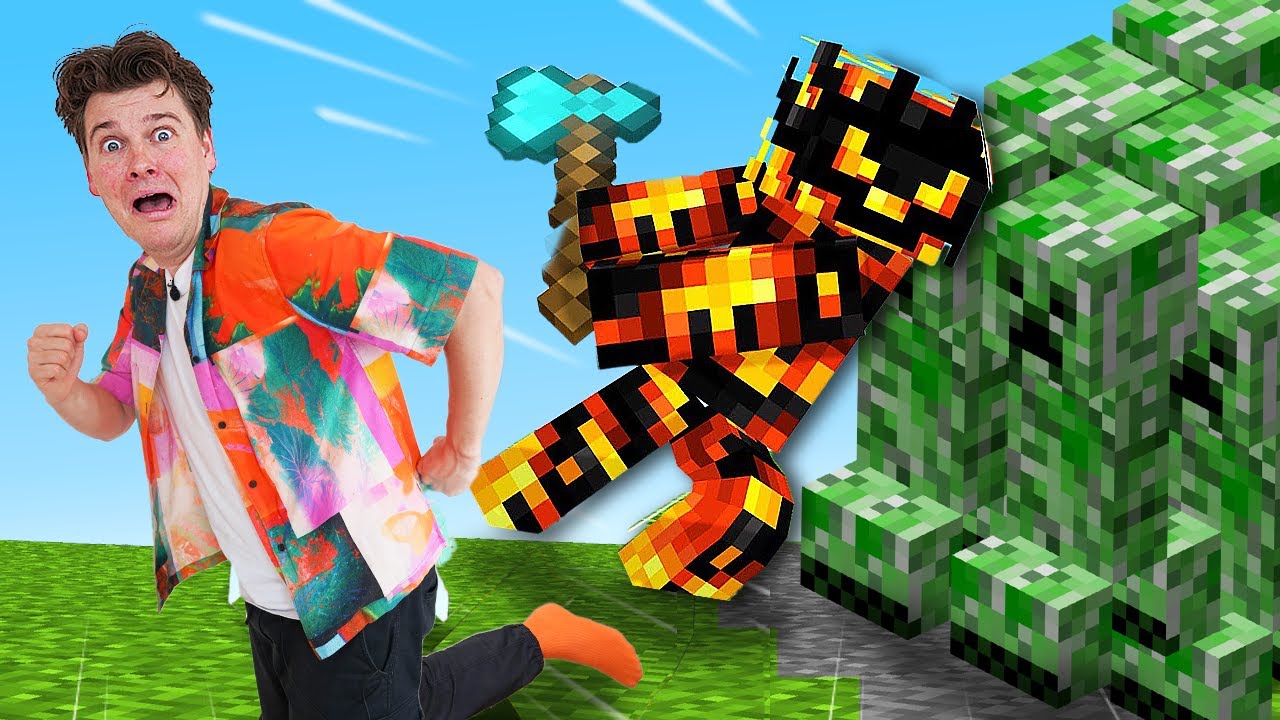 Spiller Minecraft FOR FØRSTE GANG med MrSpyplant!