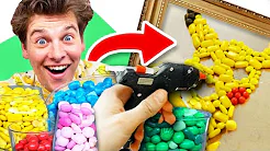 KUNSTVÆRK AF 5 KILO SLIK | Lakserytteren