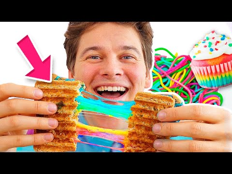 Må kun spise REGNBUEMAD! | Lakserytteren