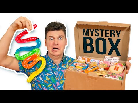 Åbner MYSTERY BOX med ASIATISKE SNACKS! | Lakserytteren