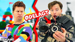 Bliver UVENNER i en forlystelsespark! | Lakserytteren