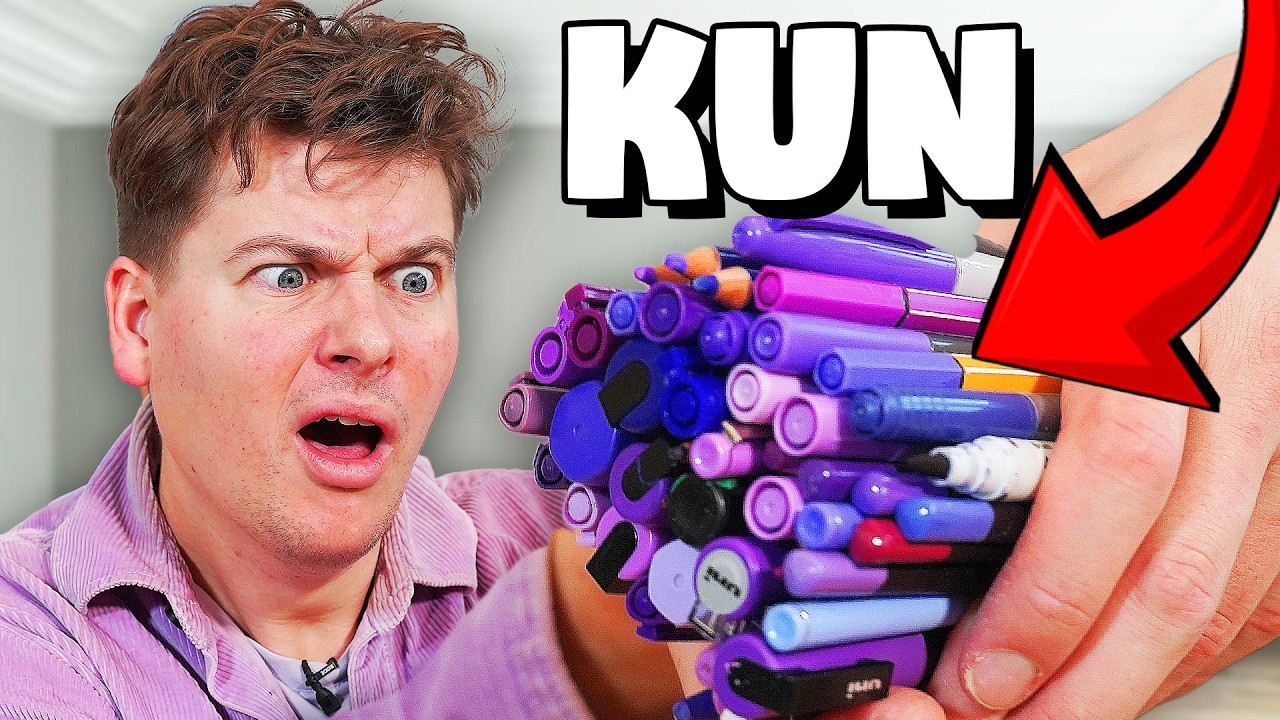 Må kun tegne med LILLA!