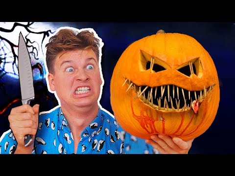 Skærer de UHYGGELIGSTE GRÆSKAR du har set! | Lakserytteren