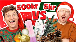 DYR vs BILLIG juledekoration! Jul med Lakse - 1. december | Lakserytteren