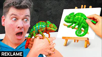 Maler LEVENDE DYR! med @Malle_riemer @Makeupbymikkel @HelenaMadeleine og @annabrynald !