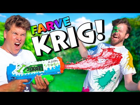 VandFARVEkrig mod Mark! | Lakserytteren