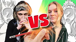 TEGNER YOUTUBERE 5 (Kristine Sloth vs. Armin) | Lakserytteren