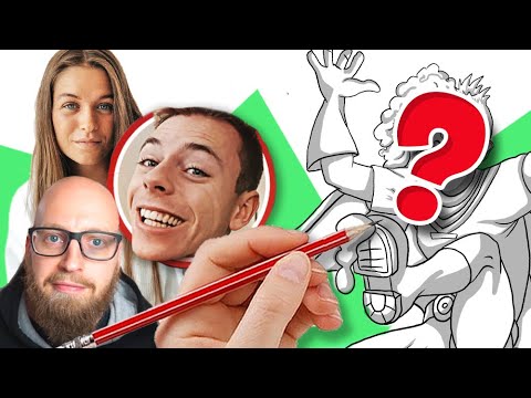 TEGNER YOUTUBERE 7 (Morten Münster, Johnni Gade, Laura Keil) | Lakserytteren