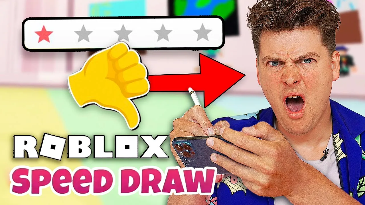 Mine FANS smadrer mig i SPEED DRAW!! - ROBLOX!