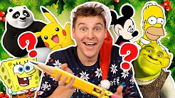 TEGNER JULEMANDEN som tegneseriefigurer! - Jul med Lakse - 14. December | Lakserytteren