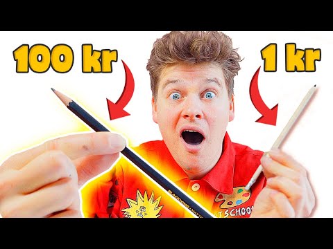 DYR vs BILLIG blyant - hvilken er den bedste?? | Lakserytteren