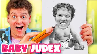 Tegner youtubere som BABYER!