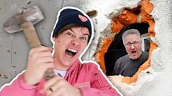 SMADRER EN VÆG i mit sommerhus (Vlog) | Lakserytteren