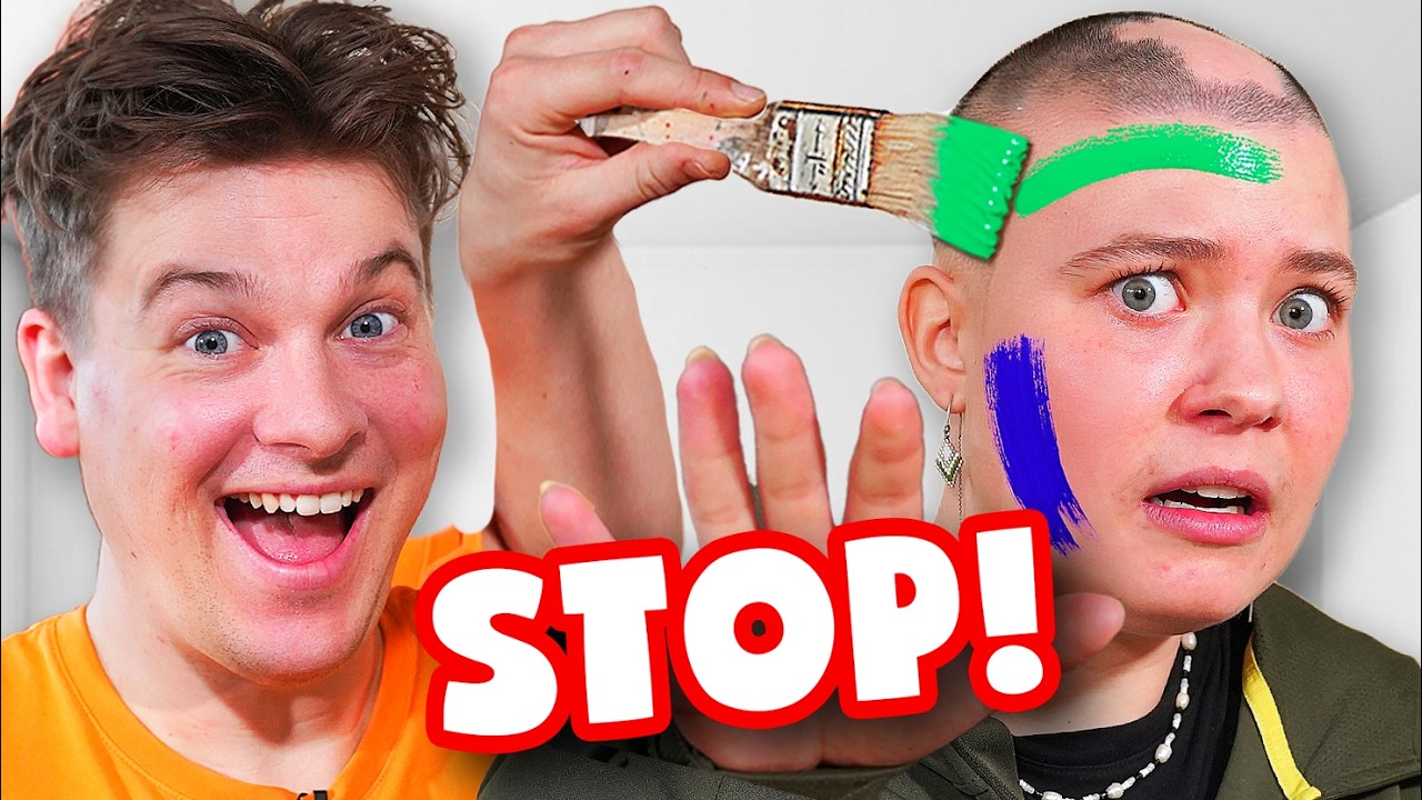 MALER NANNAS SKALLEDE HOVED!