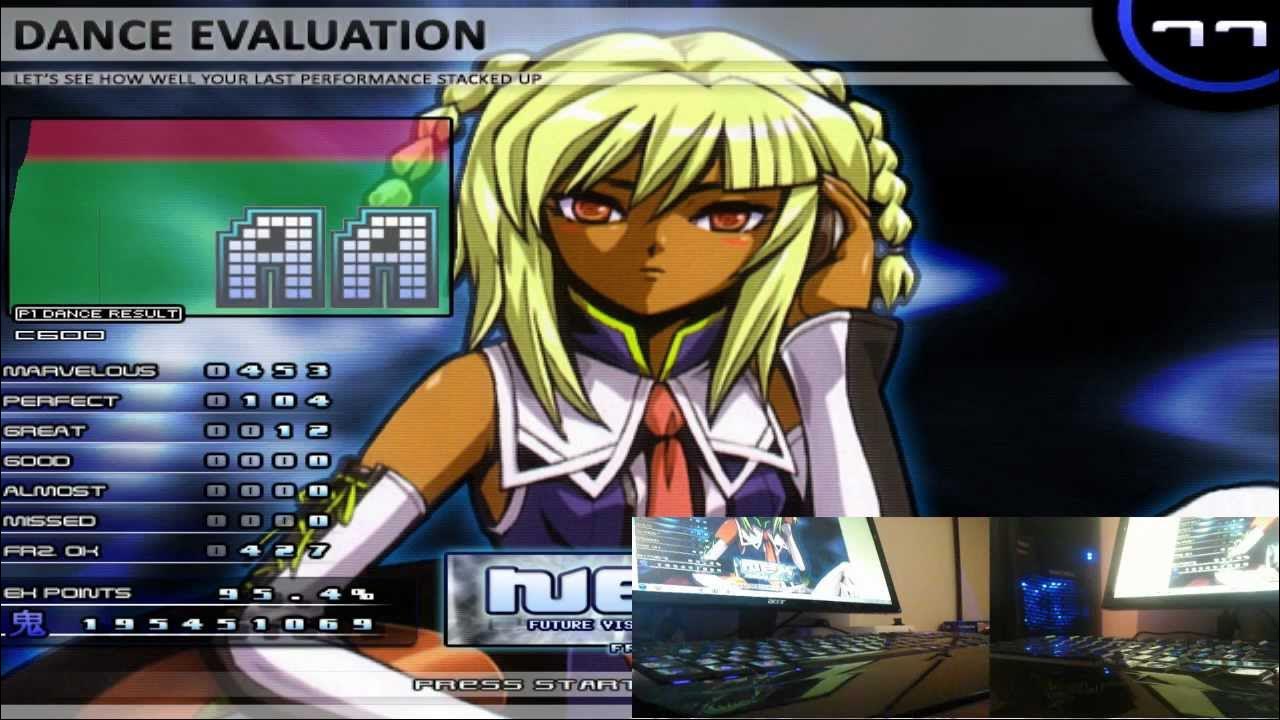 Danmarks hurtigste fingre! Stepmania Gameplay