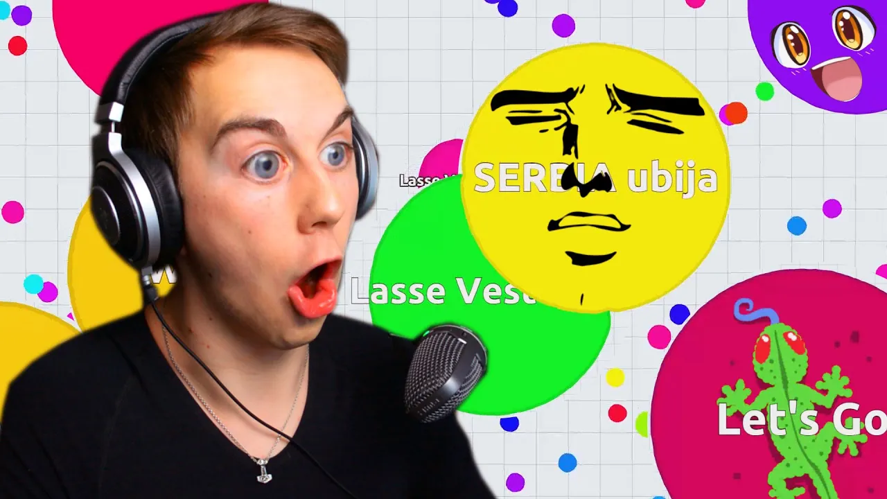 Lasse VS Agario! | Lasse spiller Agar.io