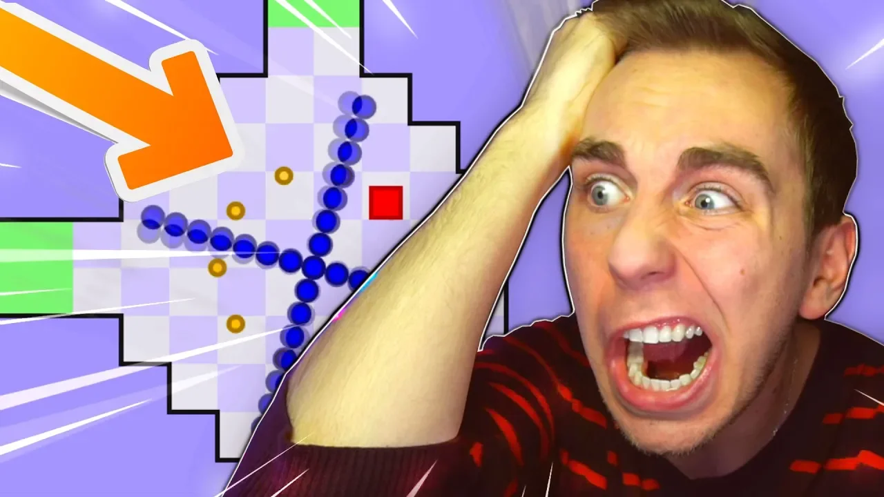 Verdens SVÆRESTE SPIL! | World's Hardest Game