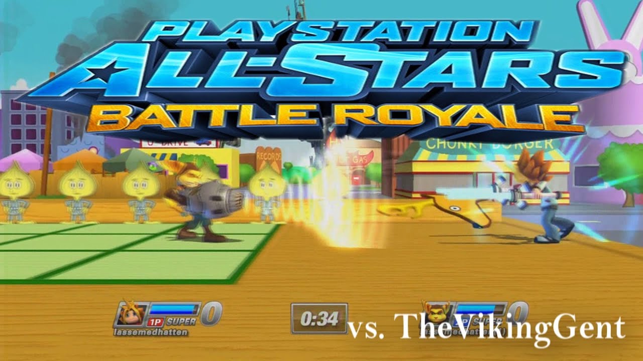 LASSE ULTRA RAGE!! PlayStation All Stars (Del 1)