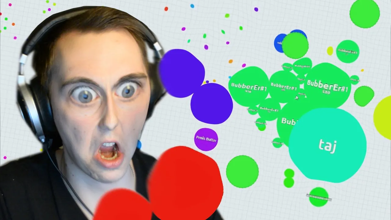 Agario på SYRE | Lasse spiller Agar.io