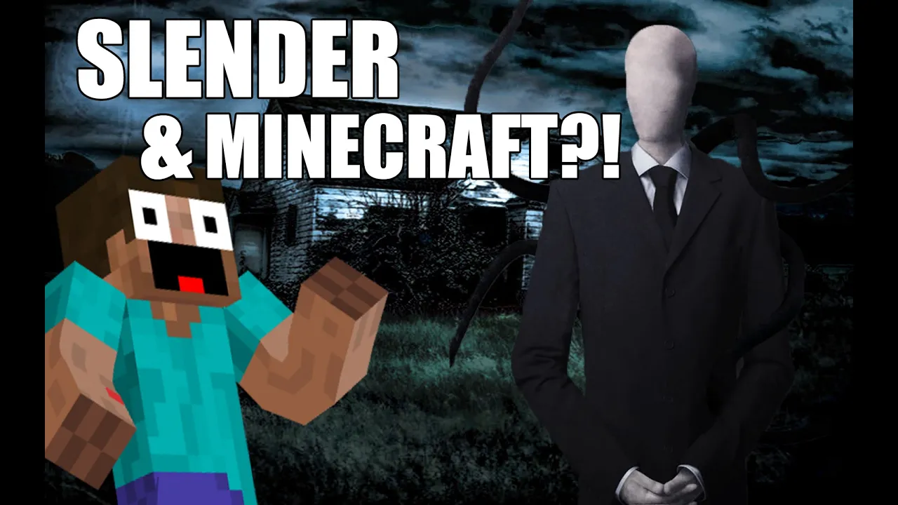 Slenderman i Minecraft?! | SlenderCraft