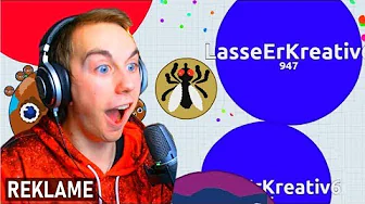 På Leaderboardet IGEN?! | Lasse spiller Agar.io