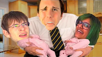 2 BABYER, 1 FAR?! | Who's Your Daddy M. Samrita og Robin!