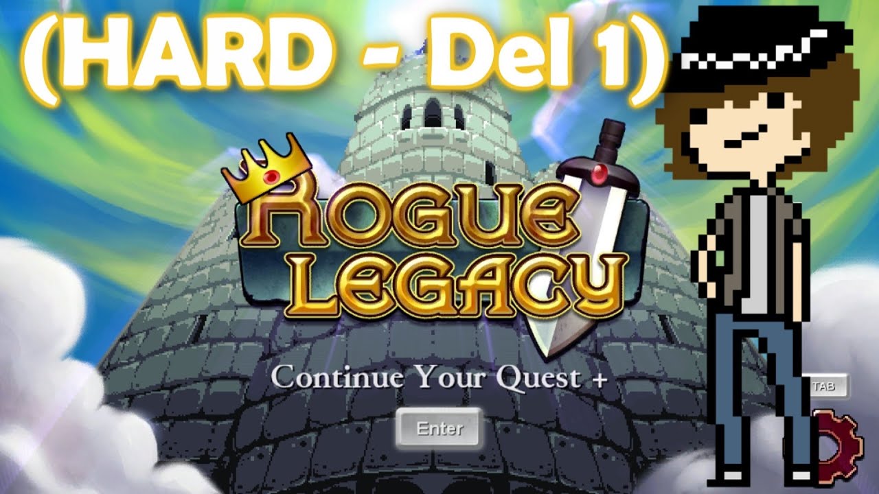 Rogue Legacy - BOSS I FØRSTE FORSØG! (Hard - 1)