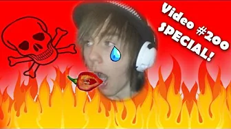 Danmarks/Verdens STÆRKESTE pizza?! Habanero Chili (Video #200 SPECIAL!)