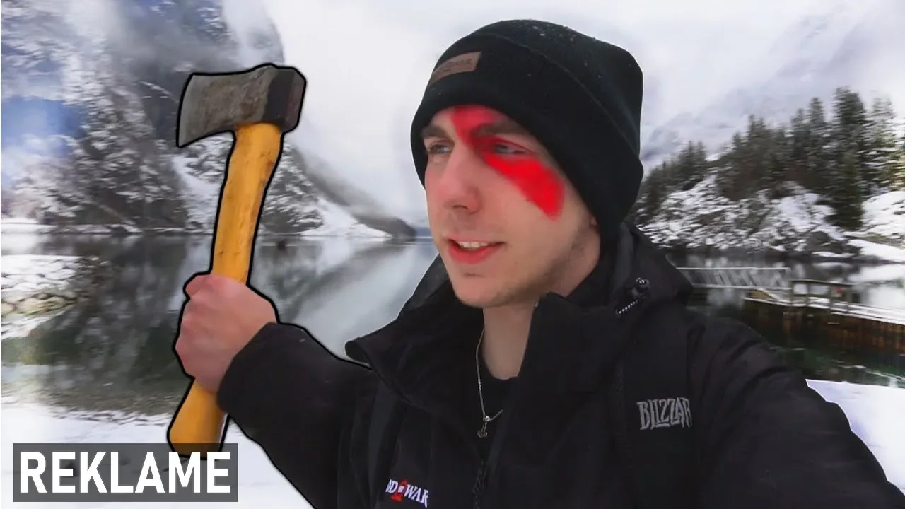 Kaster med ØKSER i Norge! | God of War
