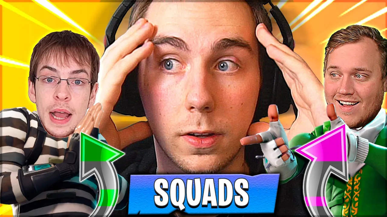 TOSSEDE Fortnite kampe M. Robin og Vercinger! | FORTNITE