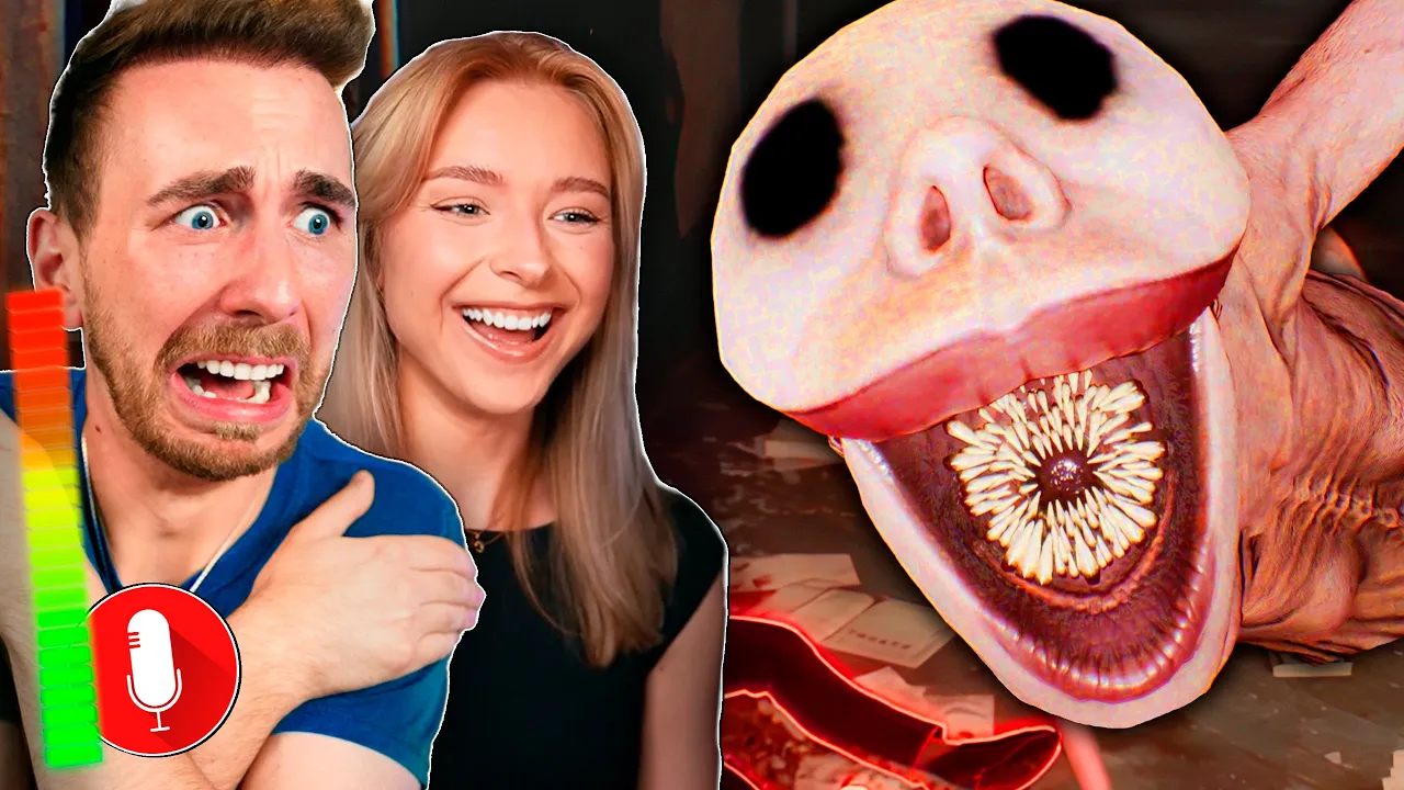 Jeg viste min kæreste et GYSERSPIL, hvor monsteret kan HØRE OS.