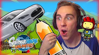 Vi laver en TESLA!  | Scribblenauts Unlimited