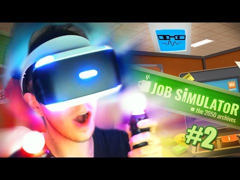 VIRTUAL REALITY KONTOR? | Job Simulator