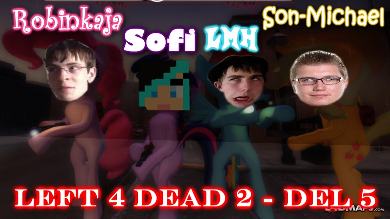 Den episke slutning! L4D2 - Robinkaja, Son-Michael, Sofi og LMH - Del 5!