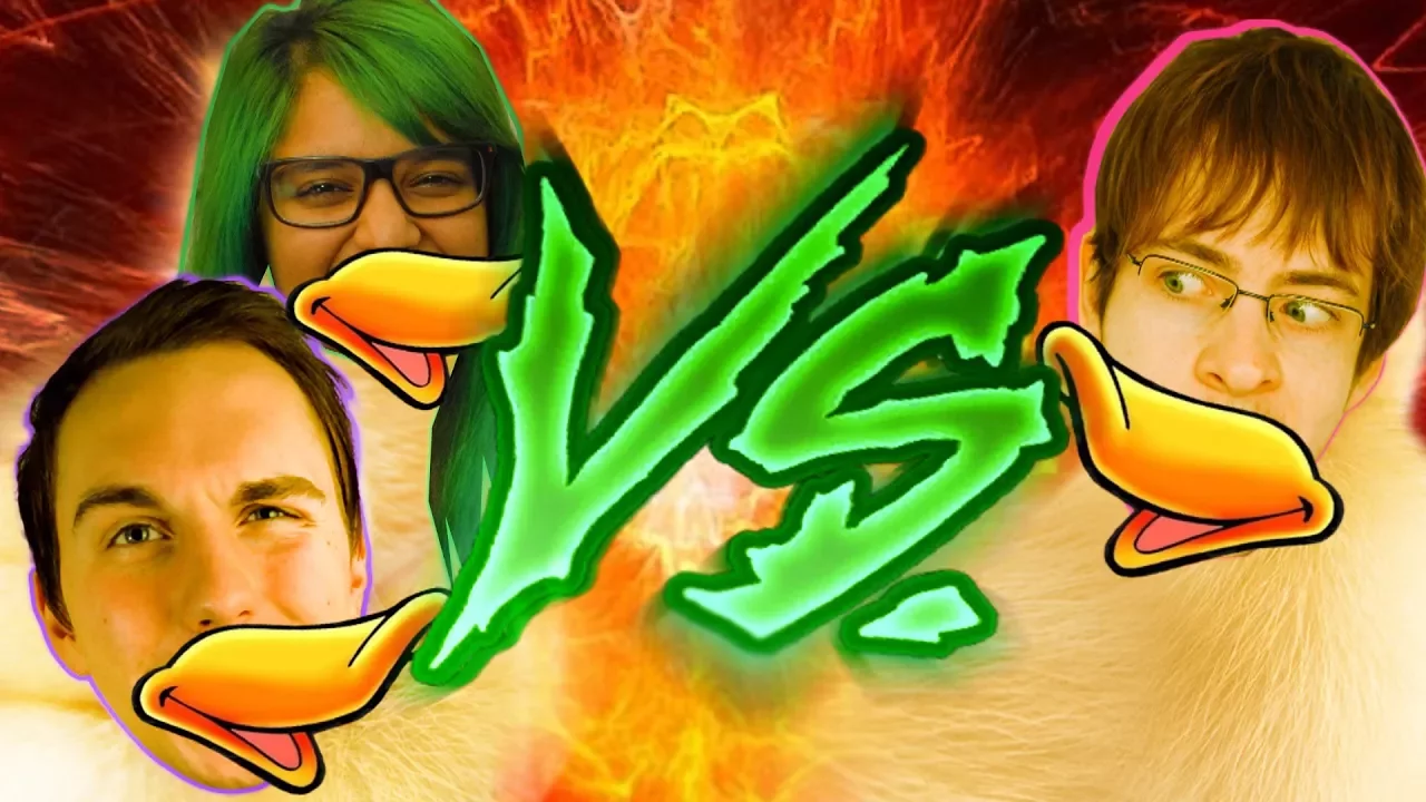 Lasse VS Robin VS Samrita! - Duck Game