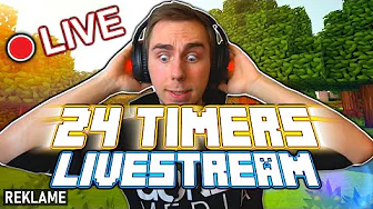 24 TIMERS Livestream med Minecraft RTX!
