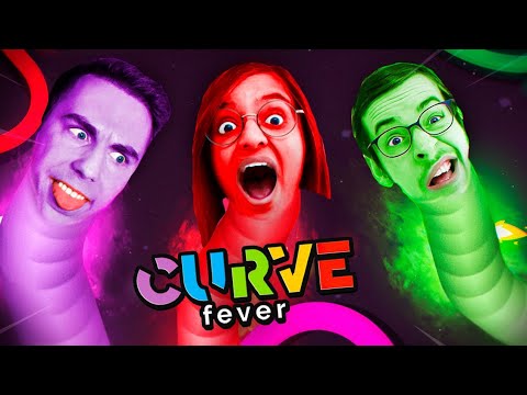 SNAKE, men for EKSPERTER! Curve Fever M. @RobinSamse