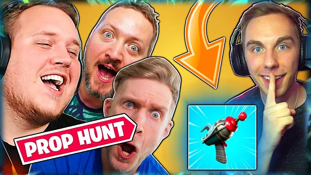 FORTNITE Prop Hunt (GEMMELEG)! | FORTNITE