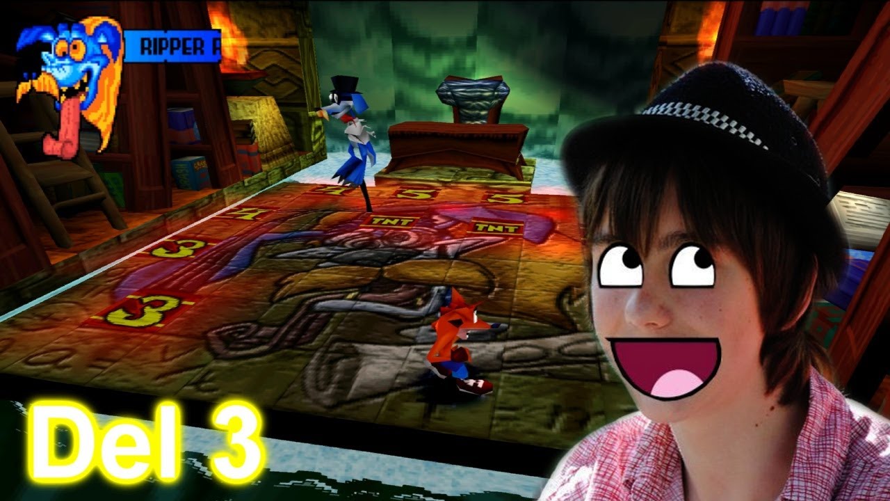 LasseMedHatten = Total emo? Dansk Crash Bandicoot 2 HD - DEL 3