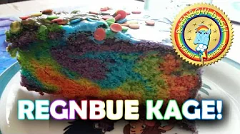 Hvordan man laver REGNBUE KAGE! - LMH Vlog #32
