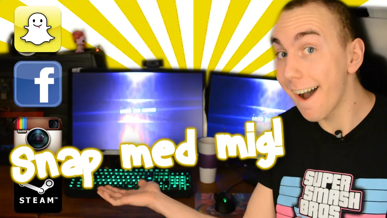 Min Snapchat, EKSTRA kanal og NY PC? | Vlog