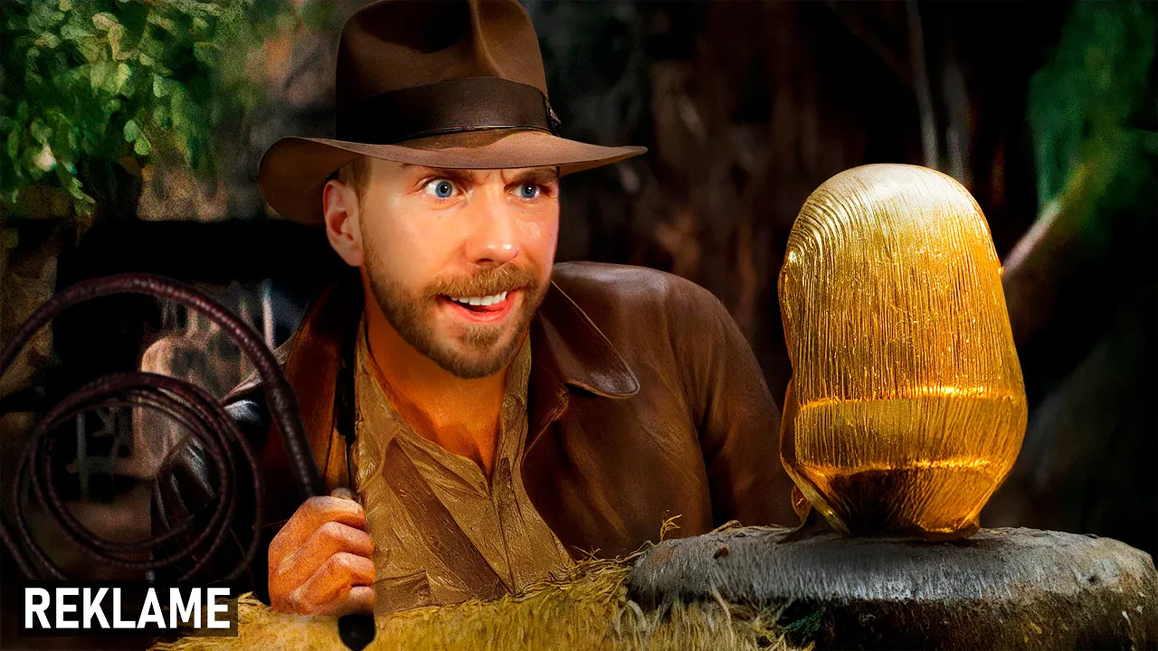 Lasse Med Hatten som INDIANA JONES (EVENTYRET STARTER!)