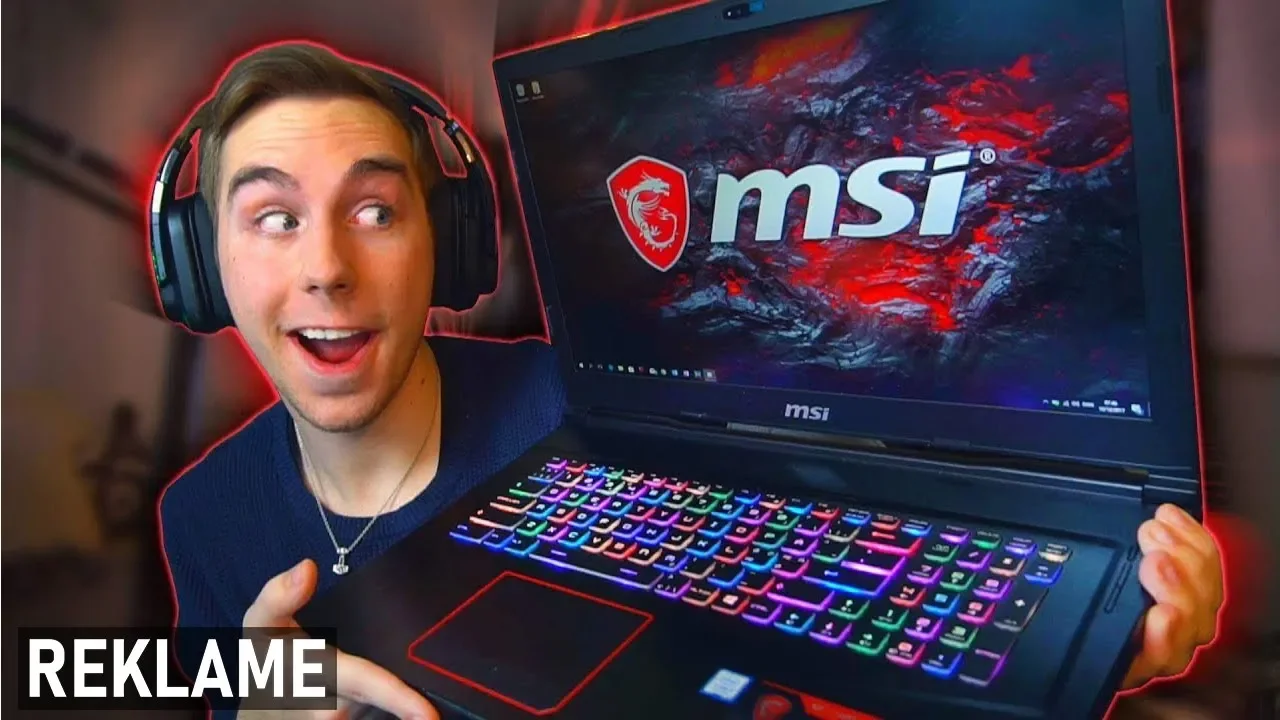 DEN VILDESTE GAMING BÆRBAR? | MSI GE-Raider